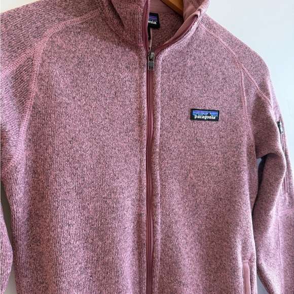 Patagonia Heathered Pink Fleece NWT - Picture 2 of 4